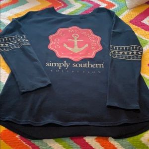 Simply Southern, medium, dressy sweatshirt